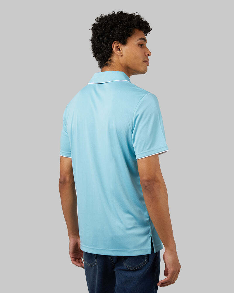 MEN'S STRETCH FLOW TIPPED POLO