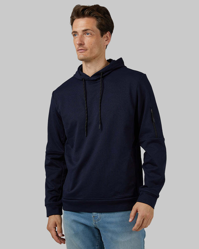 MEN'S SOFT STRETCH TERRY PULLOVER HOODIE