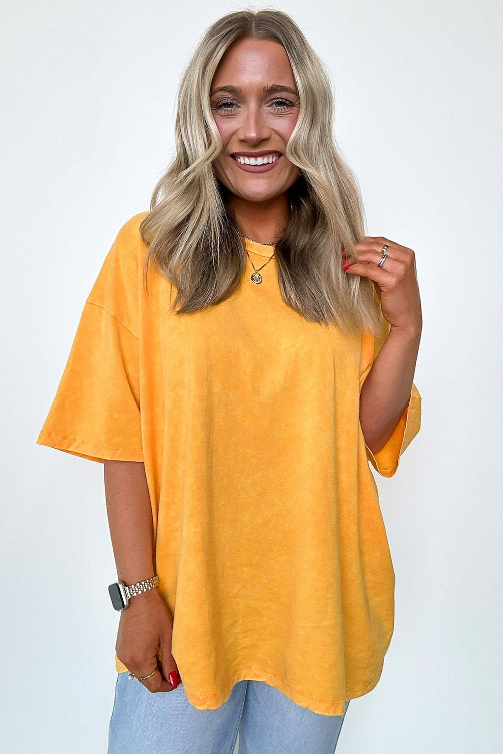 Weekend Awaits Mineral Wash Oversized Top - BACK IN STOCK