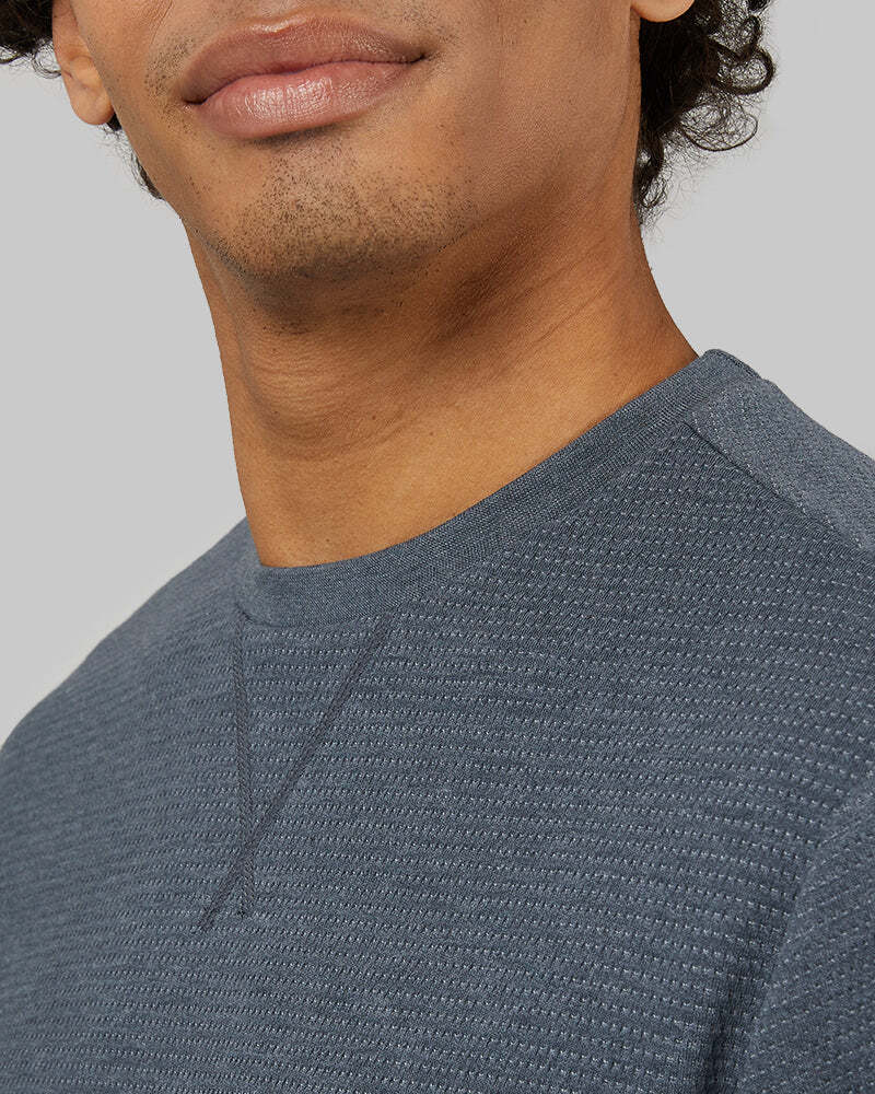 MEN'S WAFFLE CREW SWEATSHIRT