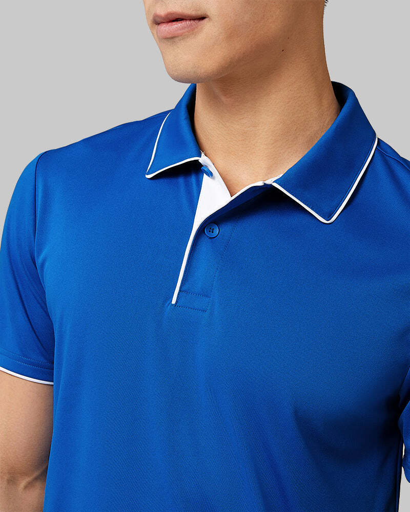 MEN'S STRETCH FLOW TIPPED POLO