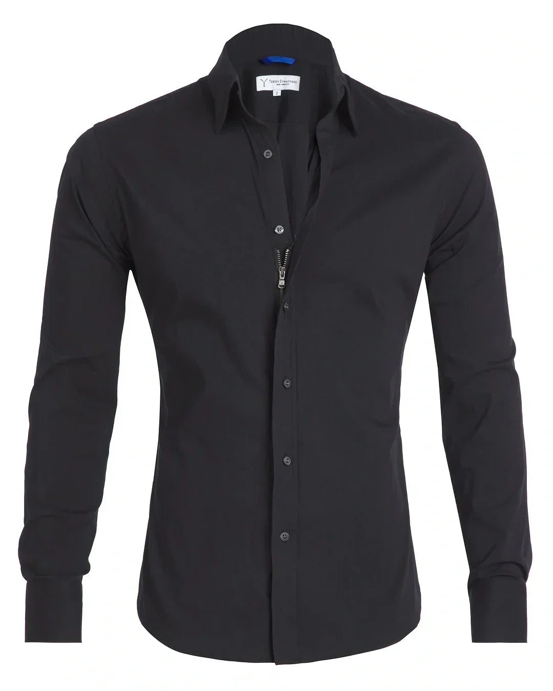 🔥2025 Hot Sale🔥Oxford Stretch Zip Shirt