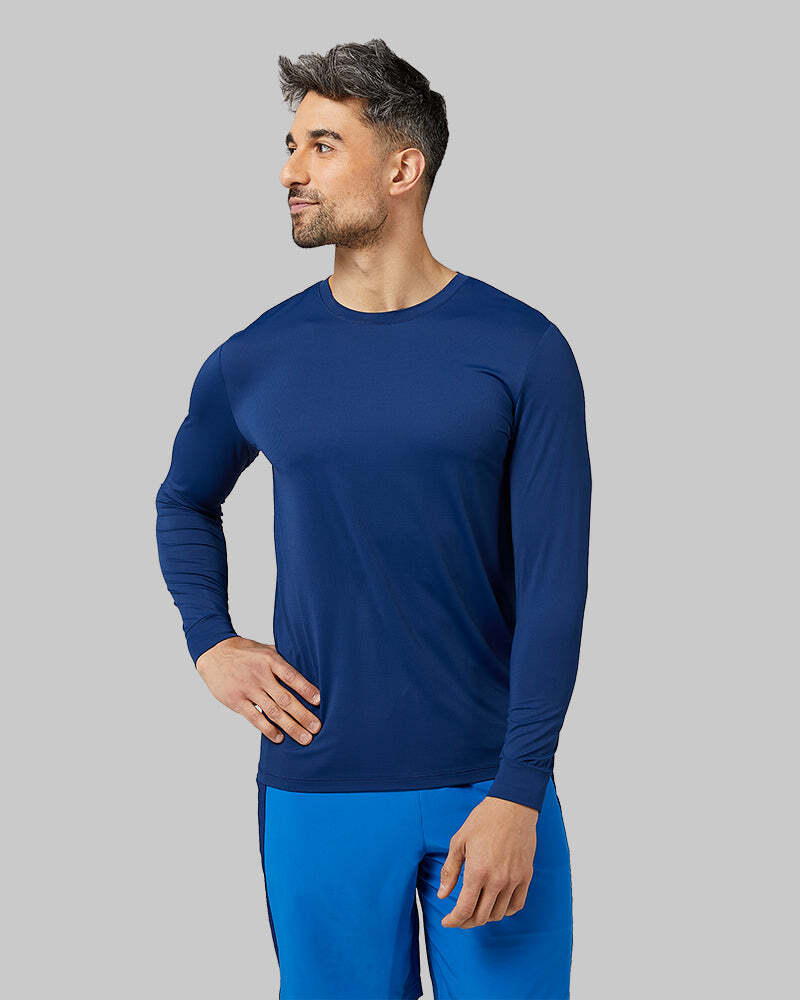 MEN'S AIR MESH LONG SLEEVE T-SHIRT