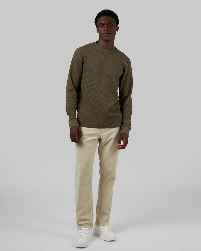 MEN'S WAFFLE CREW SWEATSHIRT