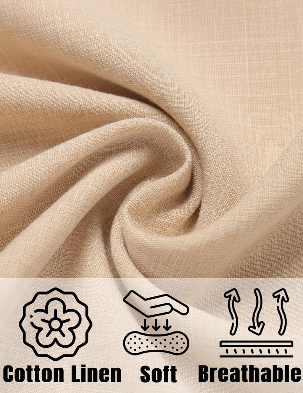🔥Men's Linen Shirts Short Sleeve Casual Shirts Button Down Shirt for Men Beach Summer Wedding Shirt