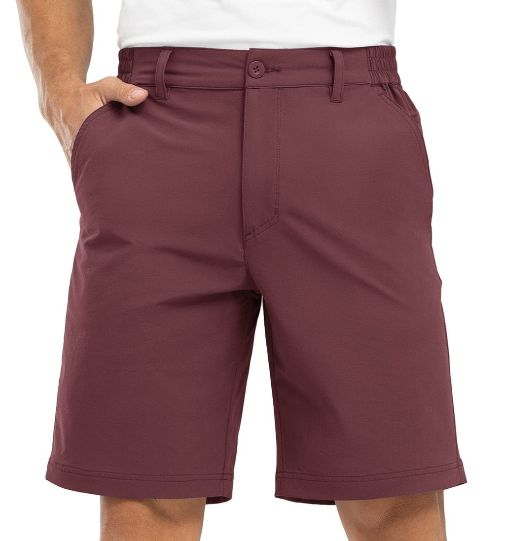 Men's golf shorts, stretch, lightweight, quick-drying, with 5 pockets